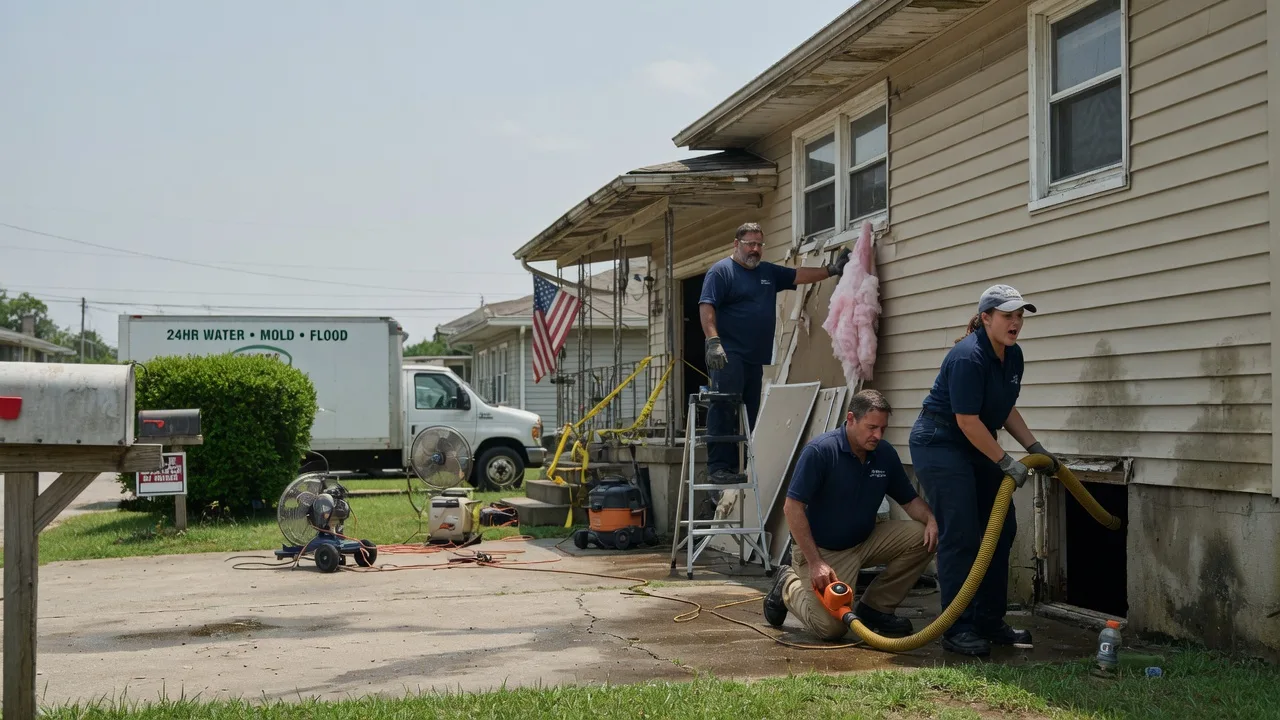 Water Damage Repair in Springfield, NE near me